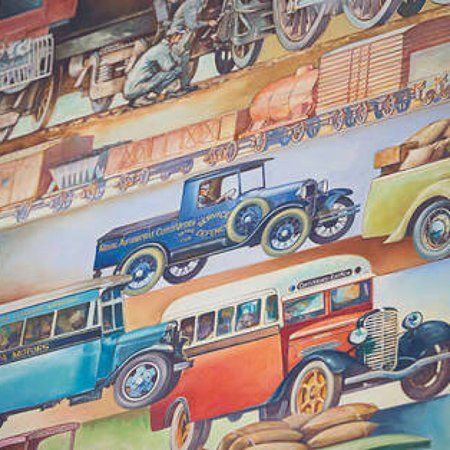 History of Transport Mural