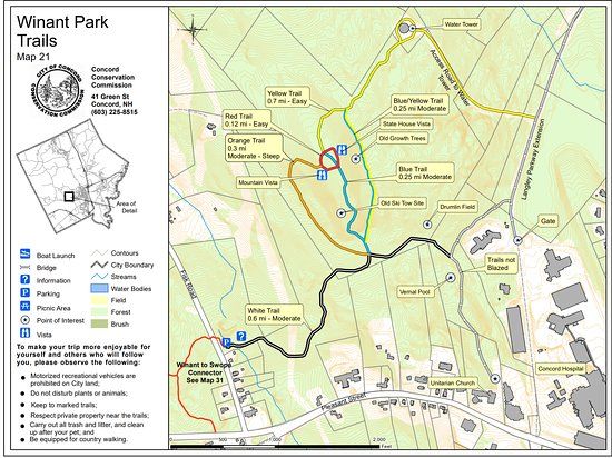 Winant Park Hiking Trails