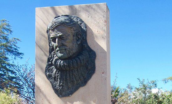 Ernest Hemingway Ronda Sculpture
