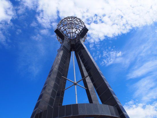 Centre of Asia Marker