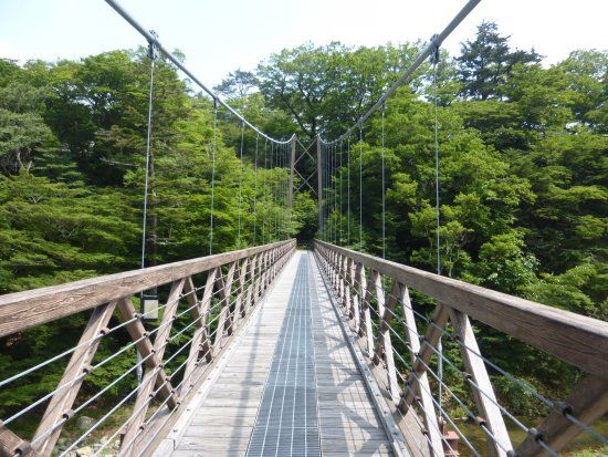 Nanatsuiwa Suspension Bridge