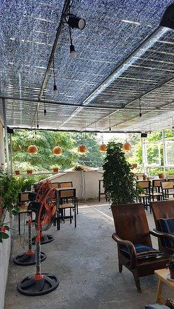 Gac Mai Cake and Drink