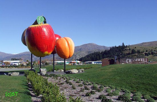 Cromwell Fruit Sculpture