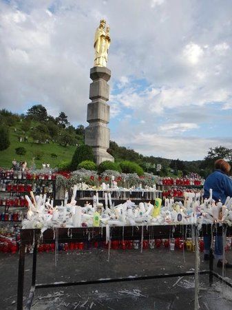 Statue of Mother Mary of Bistrica