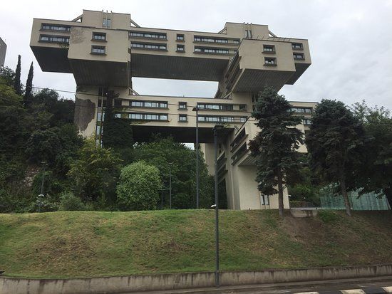 The building of the Ministry of Highways of the Georgian SSR