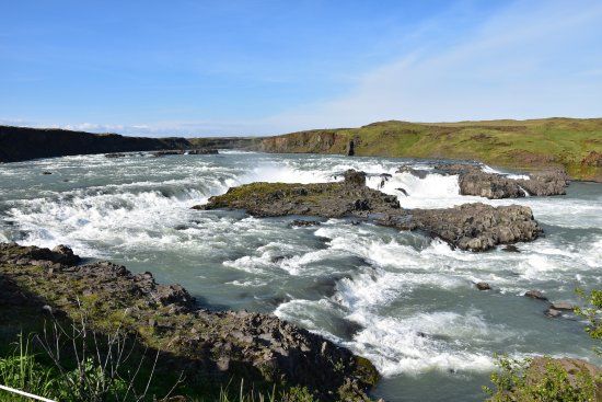 Urridafoss Waterfall