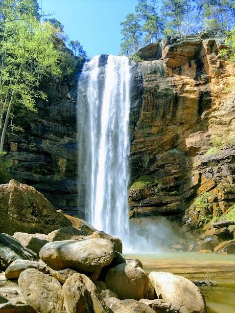 Toccoa Falls Waterfall