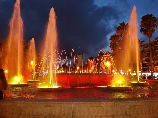 Illuminated Fountain