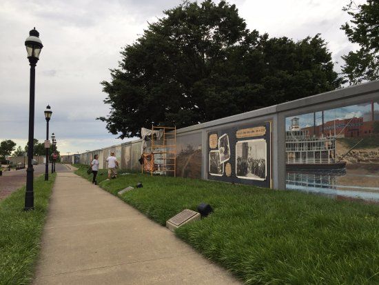 Floodwall Murals