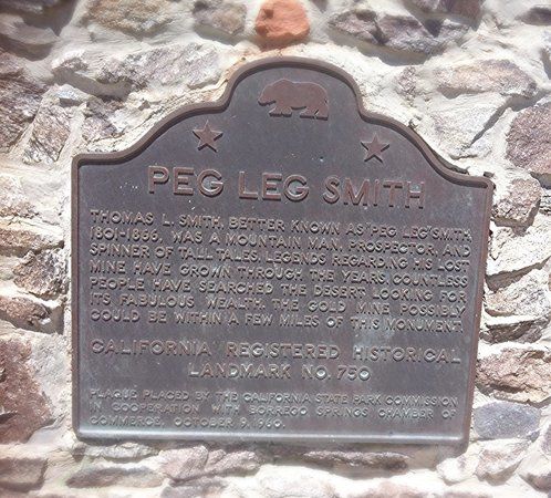 Pegleg Smith Monument