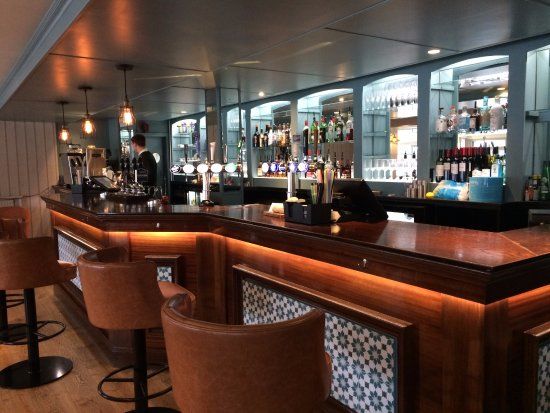 The Waterside Terrace bar and restaurant